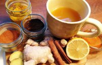 Чай при простуде и гриппе с медом и имбирем: лучшие полезные рецепты